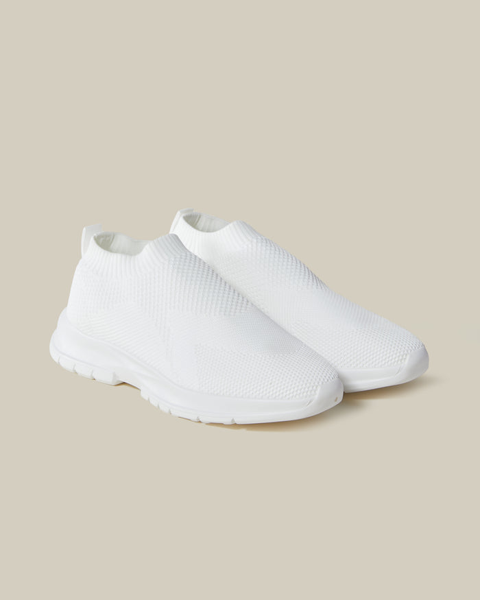 Solid Tone Socklike Trainers