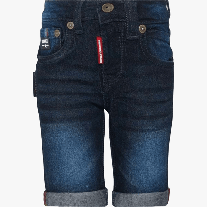 Soviet Boys Admiral Denim Shorts Blue Black | Soviet