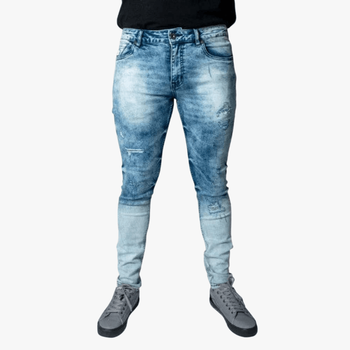 Soviet Mens #4 Lazano Fashion Skinny Jean Acid Wash | Soviet