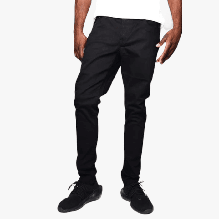 Soviet Mens #4 Strikers Basic Stretch Skinny Jean Black | Soviet