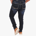 Soviet Mens #9 Bentayga Slim Leg Jeans Blue Black | Soviet