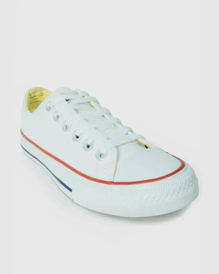 Soviet Unisex Viper 20 Vulcanised Low Cut Sneaker White | Soviet