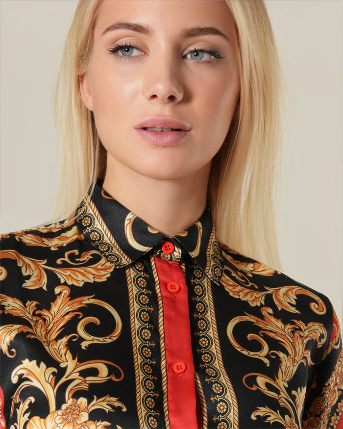 Spanish Baroque Printed Shirt