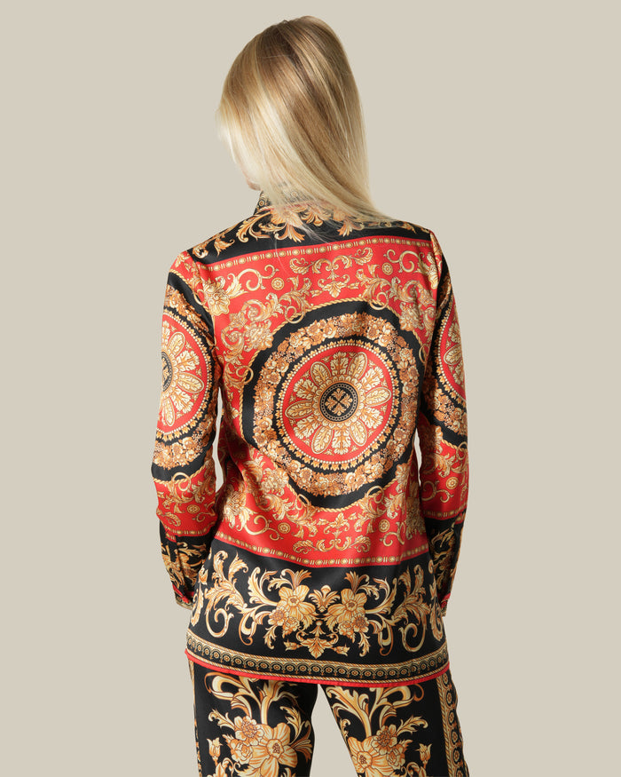 Spanish Baroque Printed Shirt
