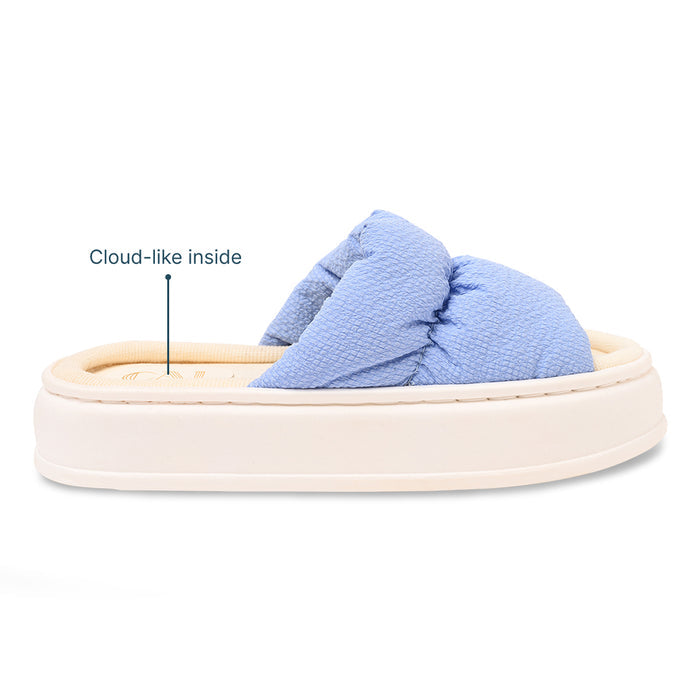 Spongy Sky Blue Slip On