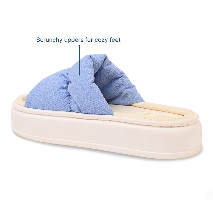 Spongy Sky Blue Slip On