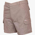 Sterling Mens Cargo Canvas Shorts 08 Khaki Sterling