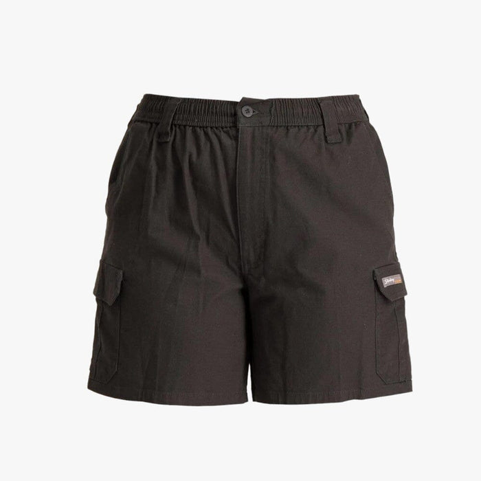 Sterling Mens Cargo Canvas Shorts 21 Bark Sterling