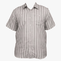 Sterling Mens Short Sleeve Stripe Shirt 45 Sterling