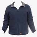 Sterling Mens Waffel Sherpa Lined Jacket 38 Navy Grey Surch Sterling