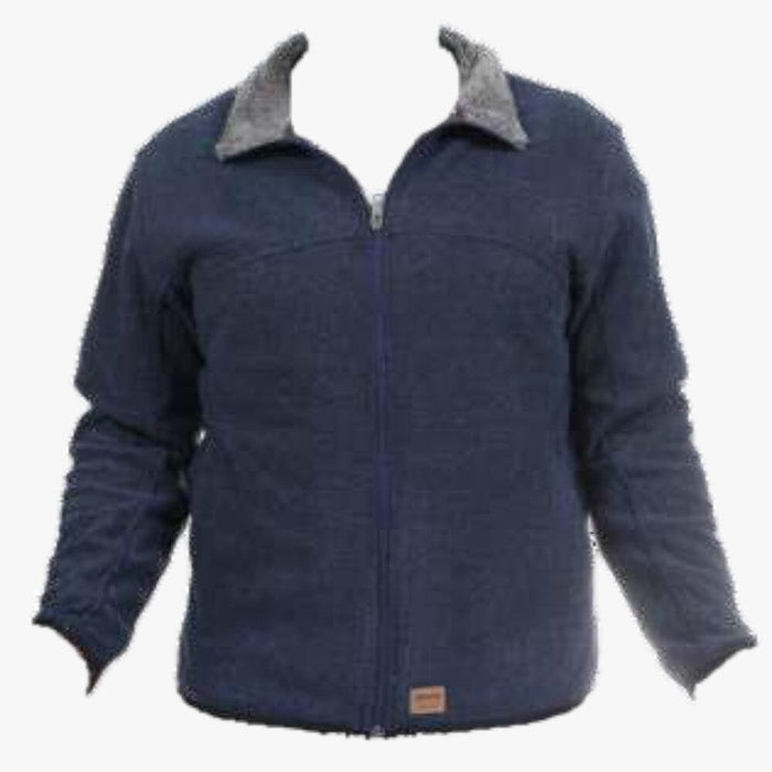 Sterling Mens Waffel Sherpa Lined Jacket 38 Navy Grey Surch Sterling