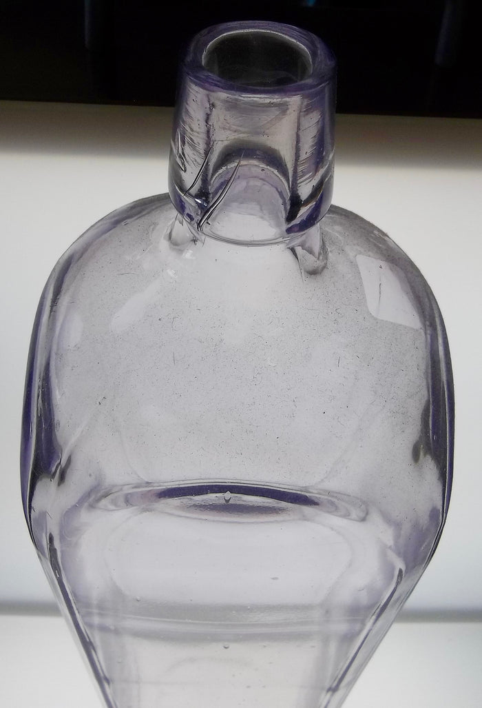 Sun Colored Amethyst Gin Bottle