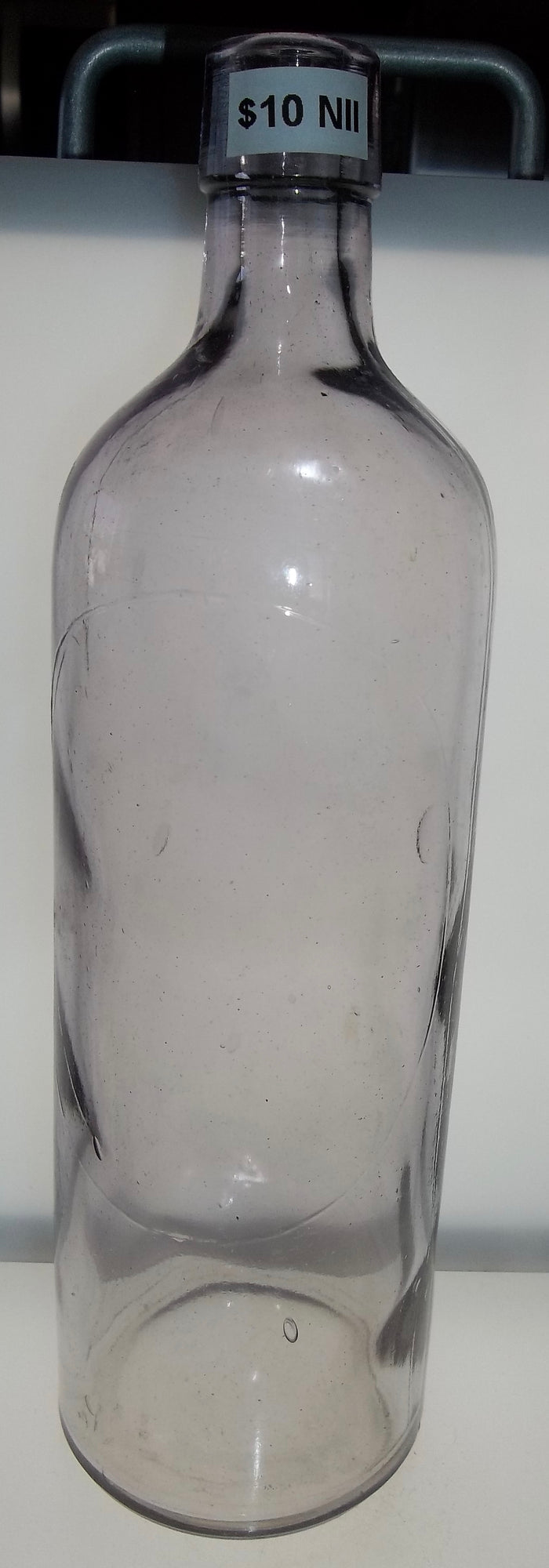Sun Colored Amethyst Malt Whiskey Bottle