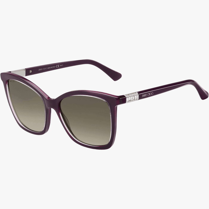 Jimmy Choo Sunglasses Ali/S Opal Burgundy Brown Shaded | Jimmy Choo