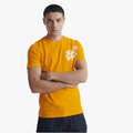 Superdry Mens Classic Script Short Sleeve Tee Marigold Superdry