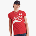 Superdry Mens Collegiate Graphic Short Sleeve Tee Drop Kick Red Superdry