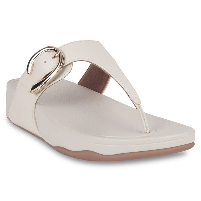 TerraLoop Beige Thong Platform