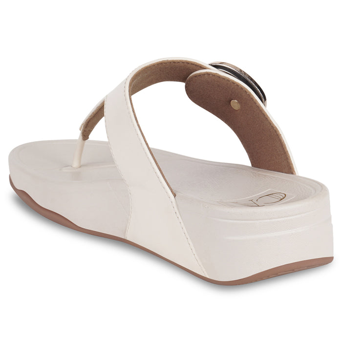 TerraLoop Beige Thong Platform