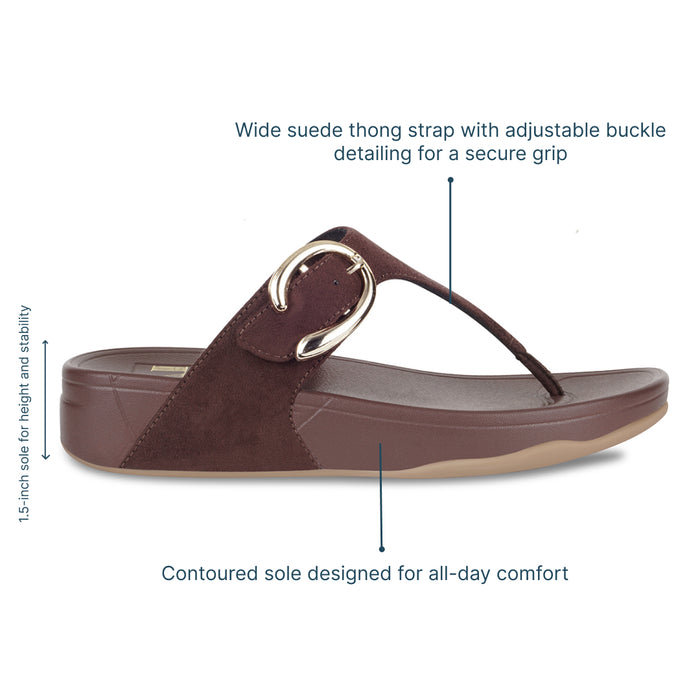 TerraLoop Brown Thong Platform
