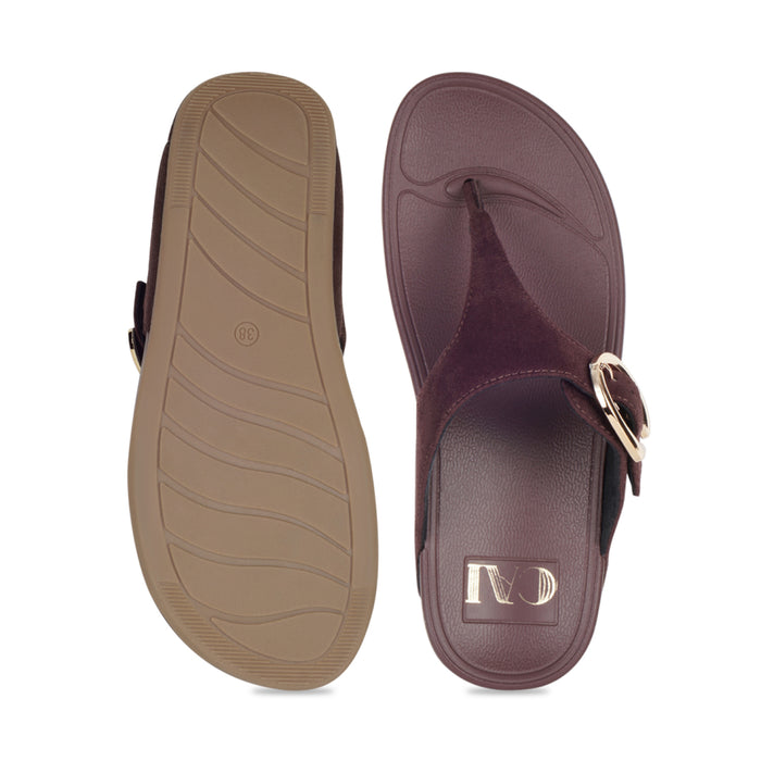 TerraLoop Brown Thong Platform