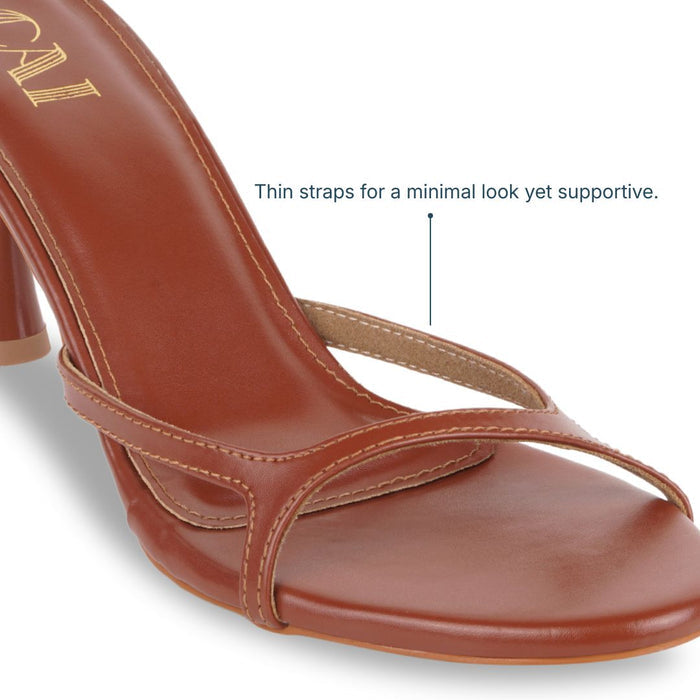 The Bare Brown Heels