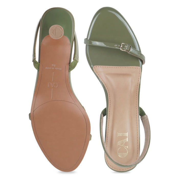 The Essence Olive Heels