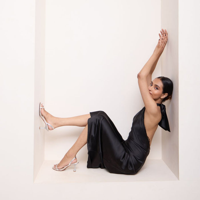 The Essence Silver Heels