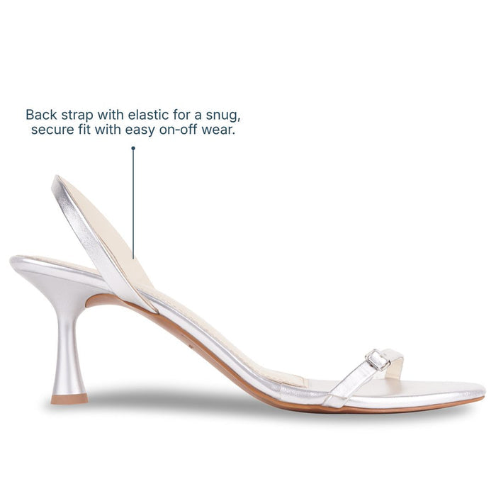The Essence Silver Heels