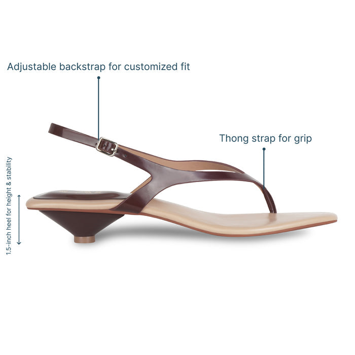 The Latte Nude Heel
