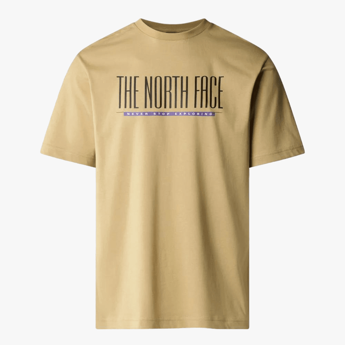 The North Face Mens Est 1966 Short Sleeve Tee Khaki Stone The North Face
