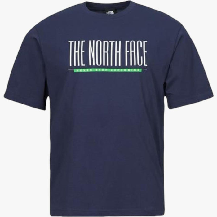 The North Face Mens Est 1966 Short Sleeve Tee Summit Navy The North Face
