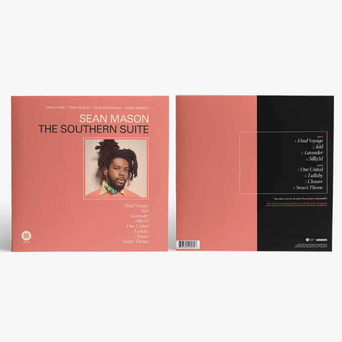 Album cover mockup for Sean Mason's The Southern Suite