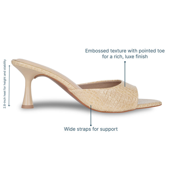 Timeless Beige Heels