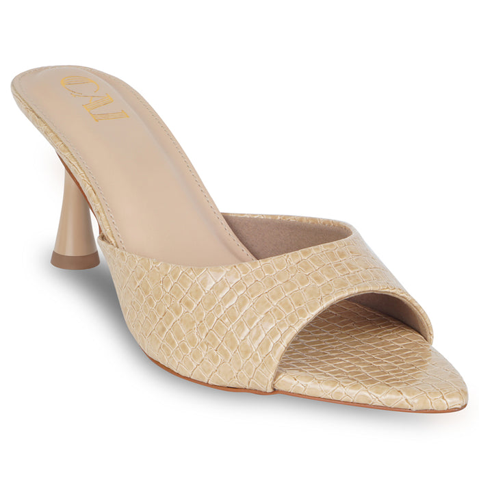 Timeless Beige Heels
