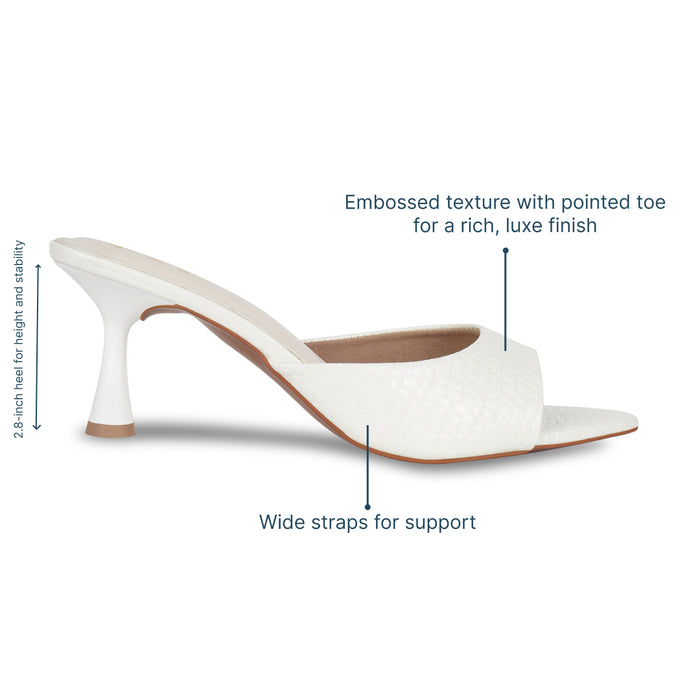 Timeless White Heels