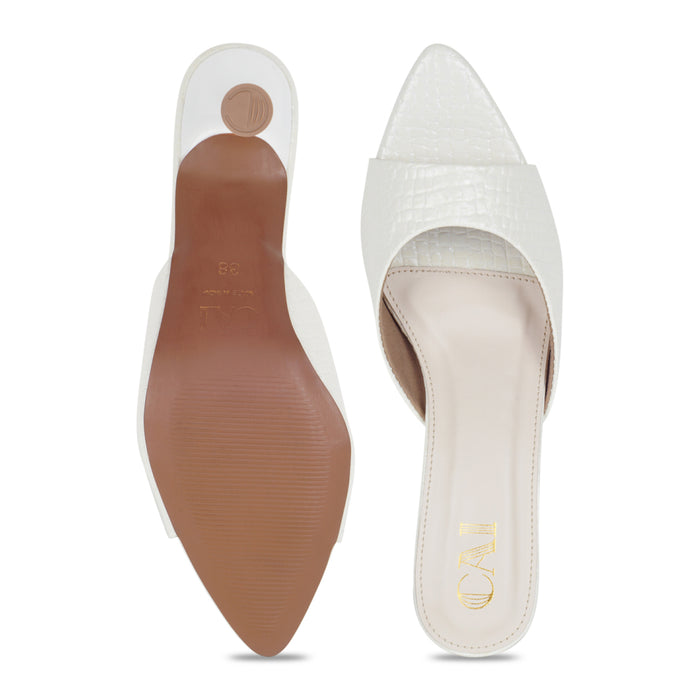 Timeless White Heels