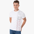 Tommy Hilfiger Mens Off Placement Tee White | Tommy Hilfiger
