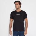 Tommy Hilfiger Mens Small Hilfiger Tee Black Tommy Hilfiger