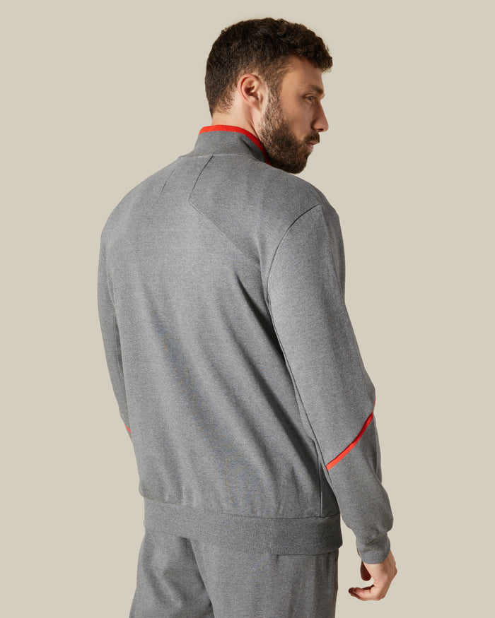 Two-Tone Track Jacket