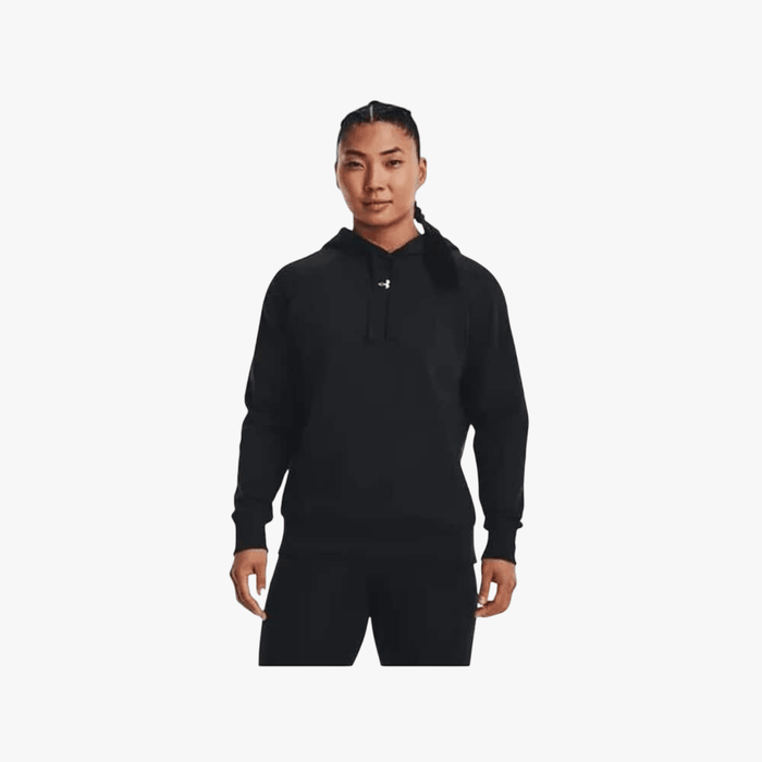 Under Amour Womens Rival Fleece Hoodie 001 Black | Under Armour