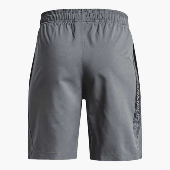 Under Armour Boys Woven Graphic Shorts 012 Grey Under Armour
