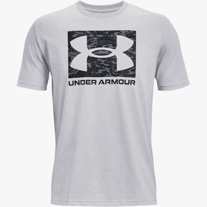 Under Armour Mens Abc Camo Boxed Short Sleeve Tee 011 Grey | Under Armour