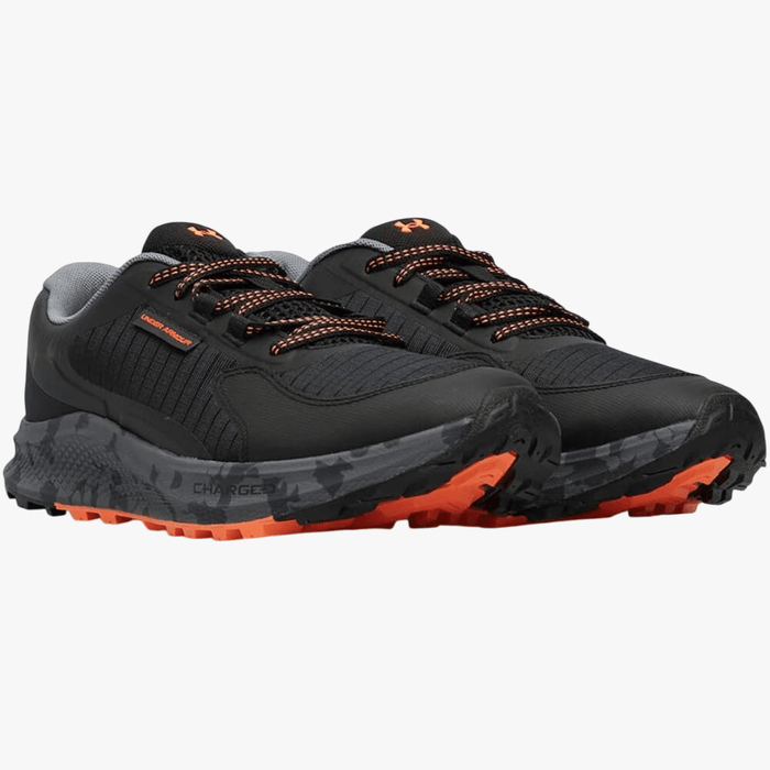 Under Armour Mens Charged Bandit Tr 3 Sneaker Black Camo Orange Under Armour