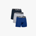 Under Armour Mens Charged Cotton Boxerjock 400 Blue 3 Pack Under Armour