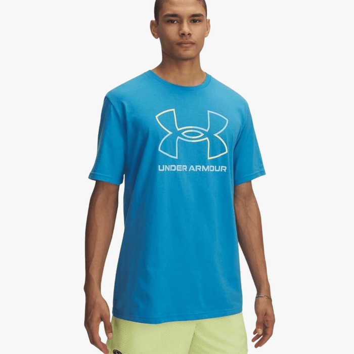 Under Armour Mens Gl Foundation Update Short Sleeve Tee 452 Blue Under Armour