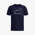 Under Armour Mens Gl Foundation Update Short Sleeve Tee Navy | Under Armour