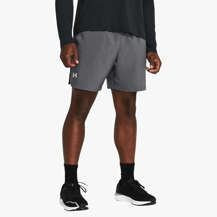 Under Armour Mens Launch 7" Shorts 025 Grey | Under Armour