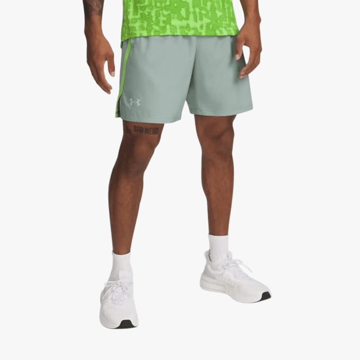 Under Armour Mens Launch 7" Shorts 348 Green Under Armour