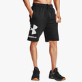 Under Armour Mens Rival Fleece Big Logo Shorts 001 Black Under Armour