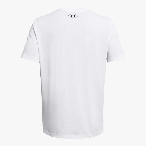 Under Armour Men's Sport style Logo Short Sleeve Tee 100 White | Under Armour